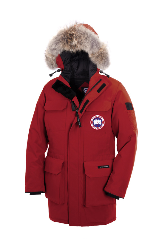 Parka Canada Goose Femme Pas Cher Expedition 4565L Rouge